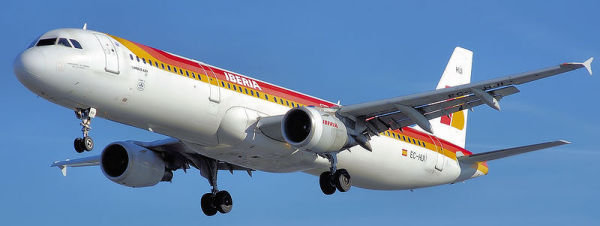 Avión de Iberia