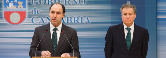 Ignacio Diego y Eduardo Arasti presentan INNPULSA 2014 (Foto: Raúl Lucio/Tania Astuy)
