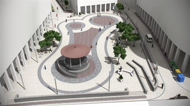 Presentado el rediseño de la Plaza Mayor  de Torrelavega | Foto Ayuntamiento